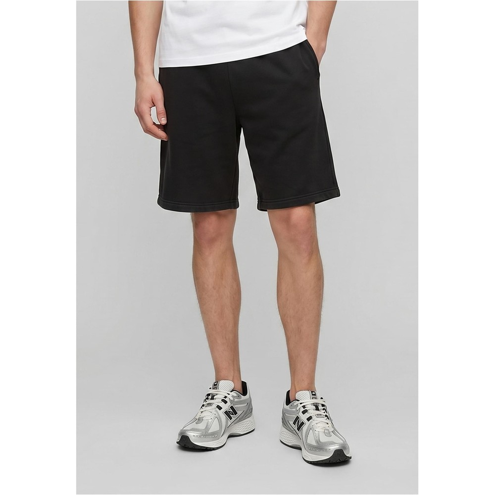 Urban Classics - Vintage Heavy Sweatshorts 2Pack Pantalon court - Noir/Noir